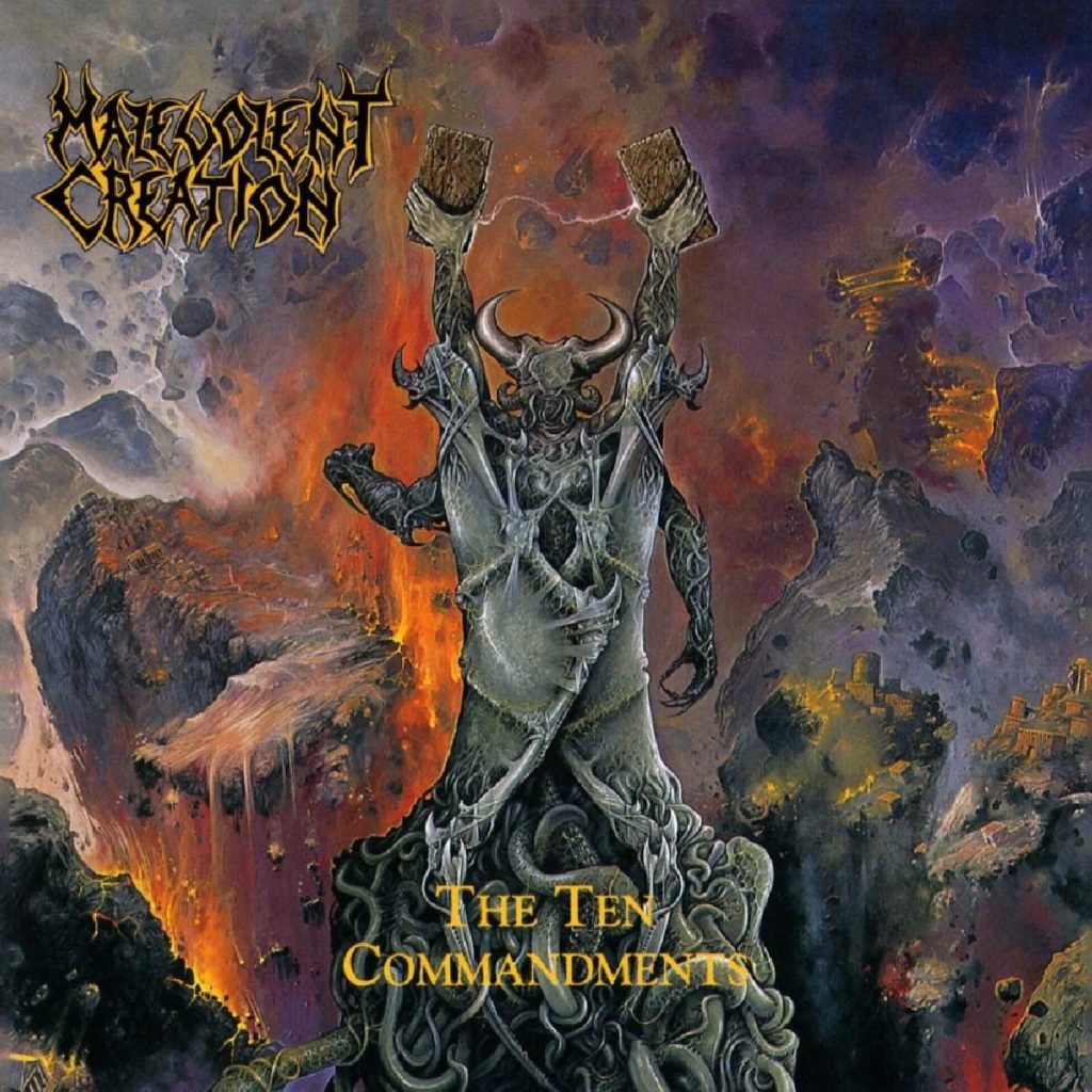 The Ten Commandments by Malevolent Creation - Album Art