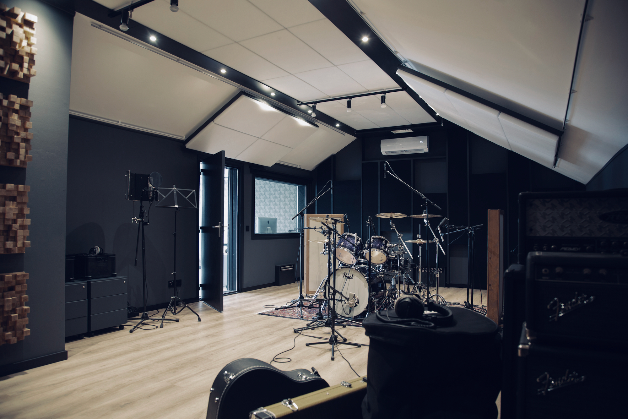 Live room at Toneshed Recording Studio