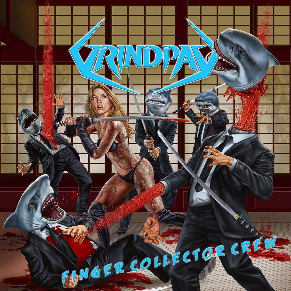 "Finger Collector Crew" by Grindpad - Album artwork